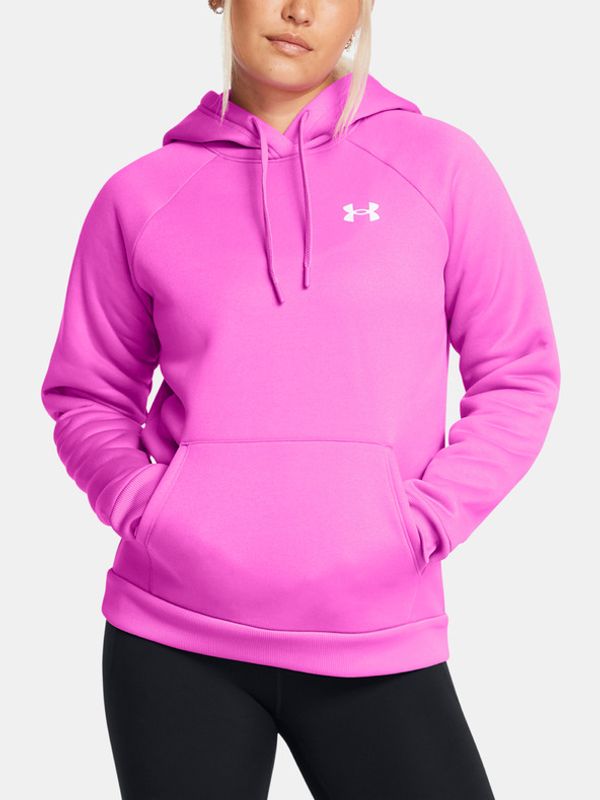 Under Armour Under Armour UA Armour Fleece Hoodie Pulover Vijolična