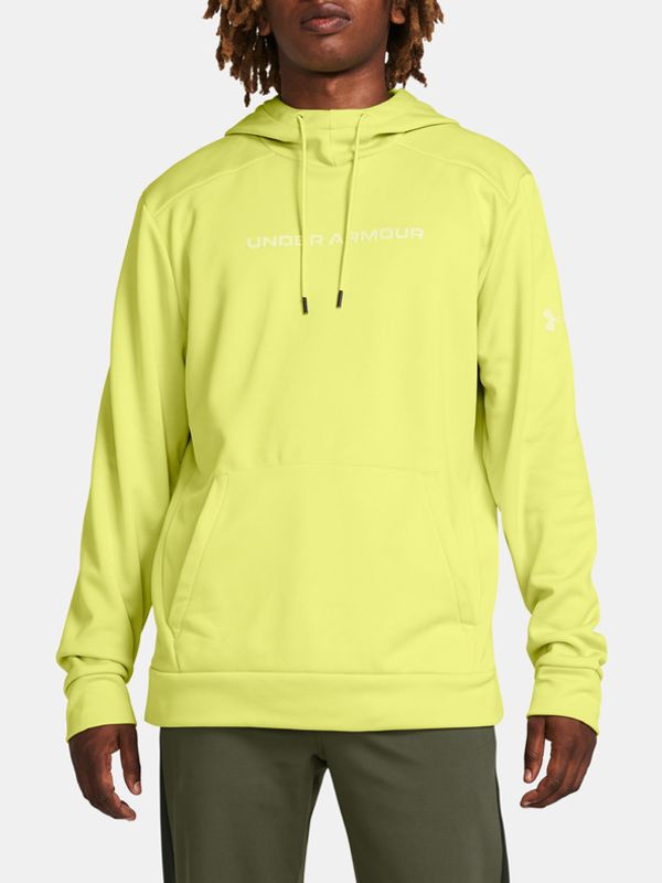 Under Armour Under Armour UA Armour Fleece Wordmark HD Pulover Rumena