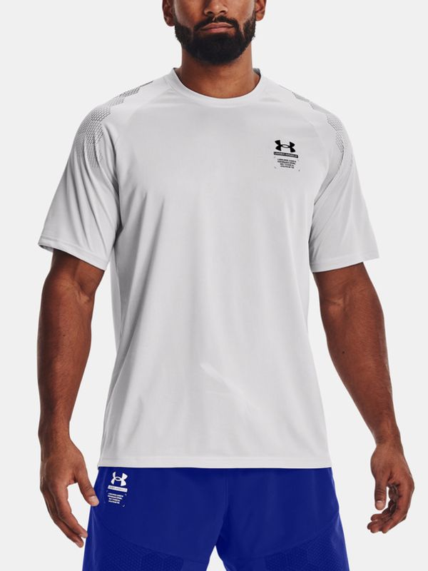 Under Armour Under Armour UA Armourprint SS Majica Siva