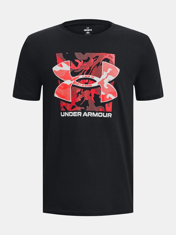 Under Armour Under Armour UA B Box Logo Camo SS Mfo Majica otroška Črna