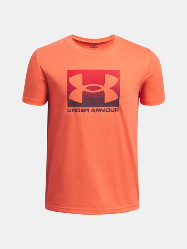 Under Armour Under Armour UA B Boxed Sports Update SS Majica Oranžna