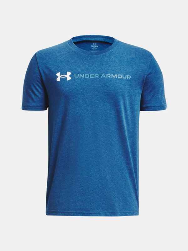 Under Armour Under Armour UA B Logo Wordmark SS Majica otroška Modra