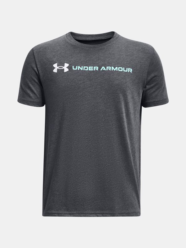 Under Armour Under Armour UA B Logo Wordmark SS Majica otroška Siva