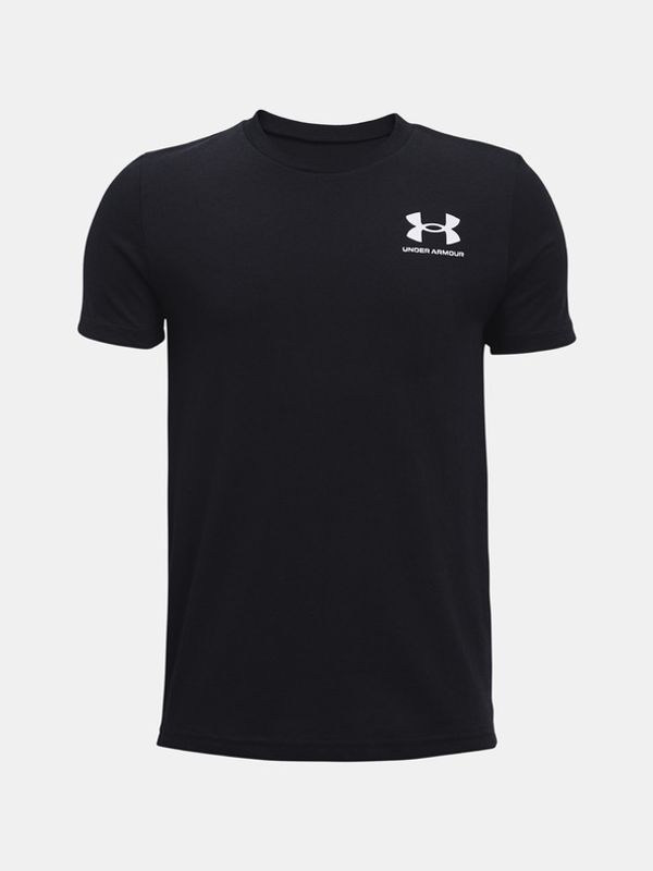 Under Armour Under Armour UA B Sportsttyle Left Chest SS Majica otroška Črna