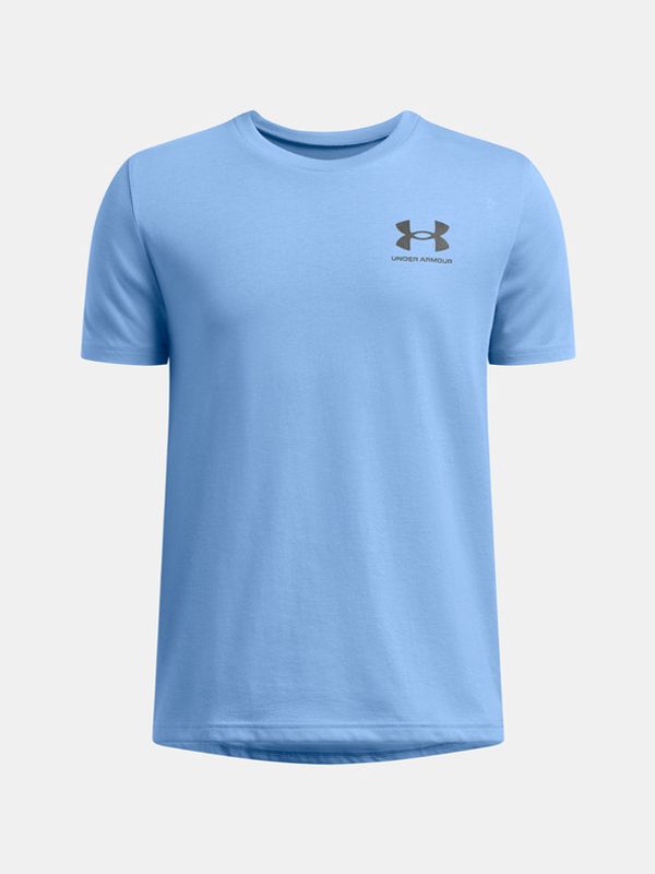 Under Armour Under Armour UA B Sportstyle Left Chest SS Majica otroška Modra