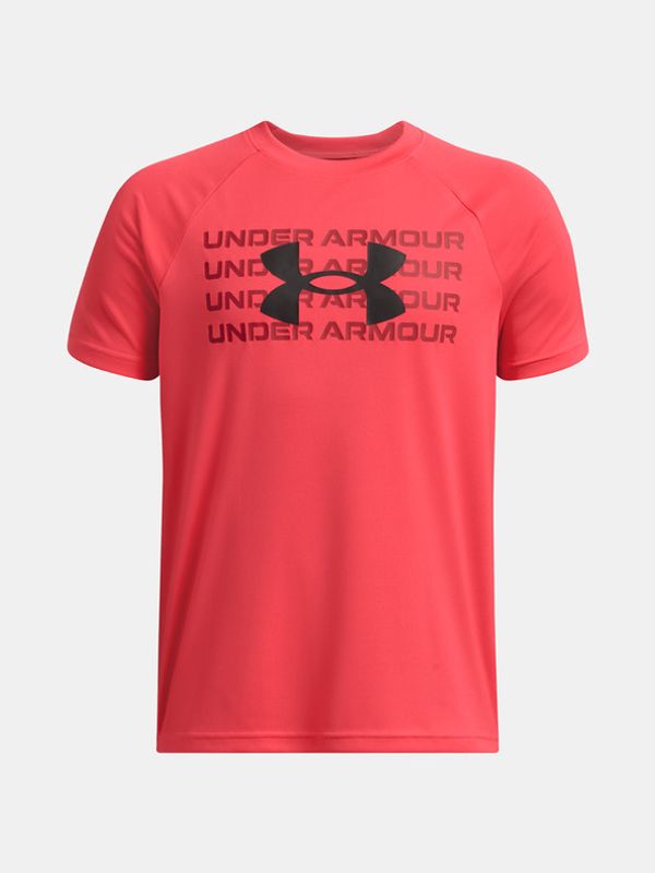 Under Armour Under Armour UA B Tech WM Logo SS Majica Rdeča