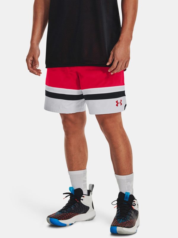 Under Armour Under Armour UA Baseline Woven Short II Kratke hlače Rdeča