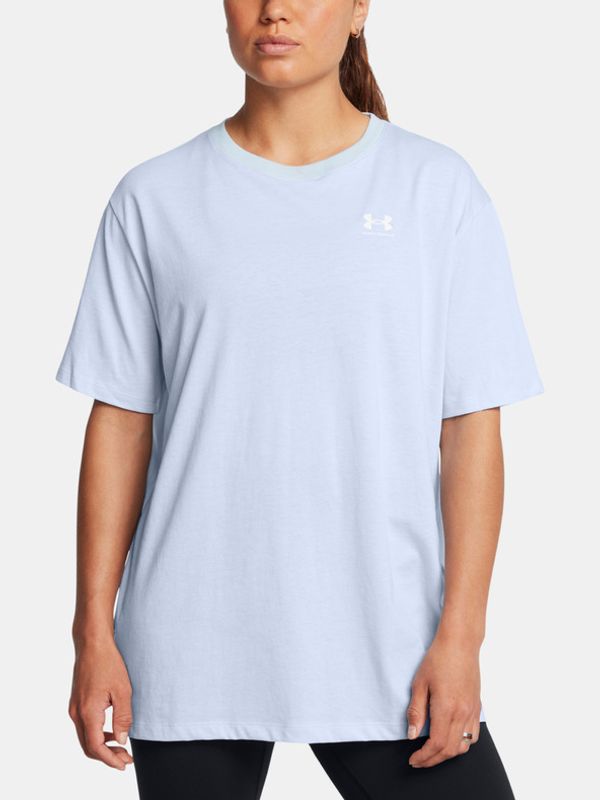 Under Armour Under Armour UA BF Oversized Logo SS Majica Modra