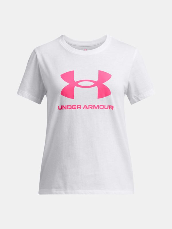 Under Armour Under Armour UA Big Logo SS Majica otroška Bela