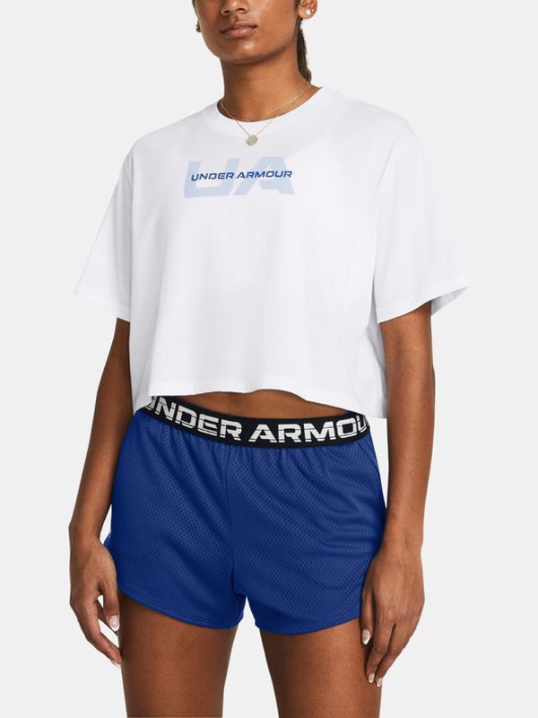 Under Armour Under Armour UA Boxy Crop Branded SS Majica Bela