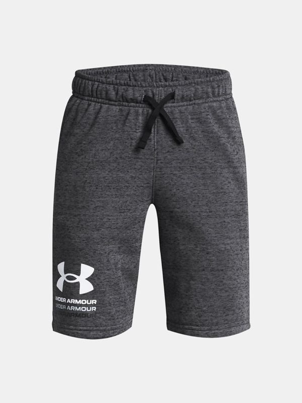 Under Armour Under Armour UA Boys Rival Terry Otroške kratke hlače Siva