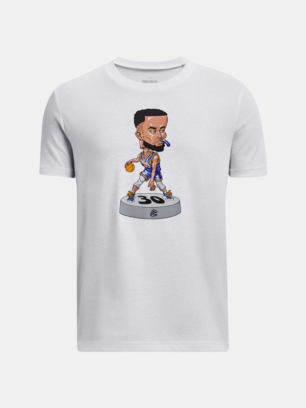 Under Armour Under Armour UA Curry Bobblehead SS Majica otroška Bela