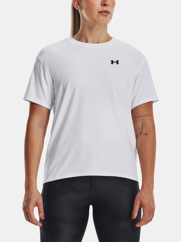 Under Armour Under Armour UA Esential Cttn Stretch Majica Bela