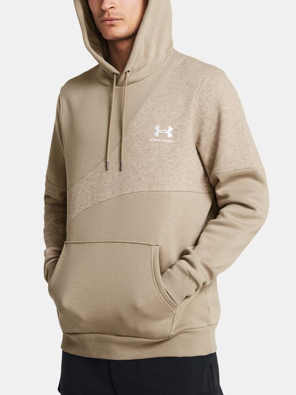 Under Armour Under Armour UA Essential Flc Blocked HD Pulover Rjava