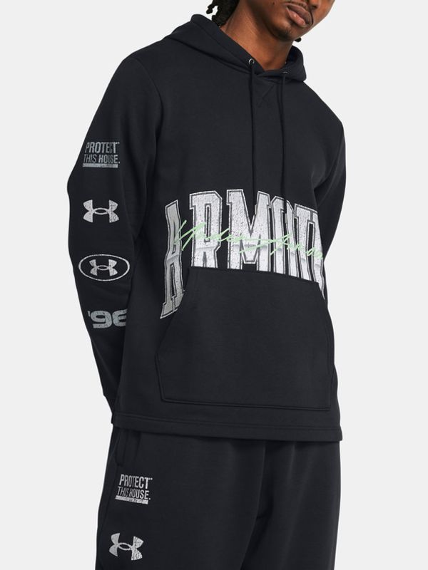 Under Armour Under Armour UA Essential Flc Nov Hood Pulover Črna