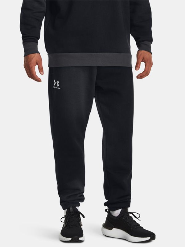 Under Armour Under Armour UA Essential Flc Novelty Spodnji del trenirke Črna