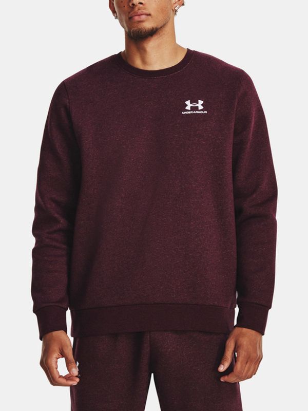 Under Armour Under Armour UA Essential Fleece Crew Pulover Rdeča