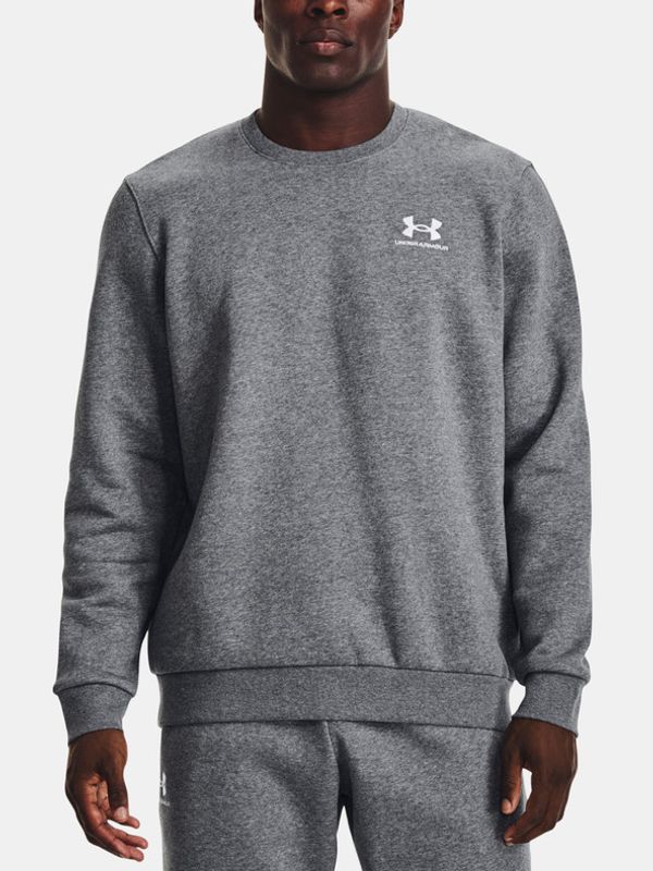 Under Armour Under Armour UA Essential Fleece Crew Pulover Siva