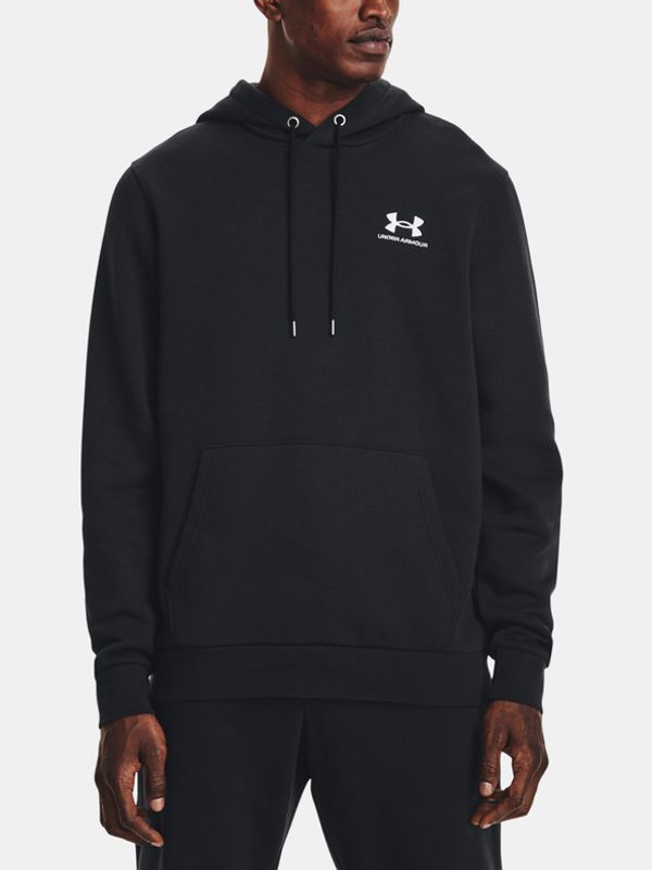 Under Armour Under Armour UA Essential Fleece Hoodie Pulover Črna