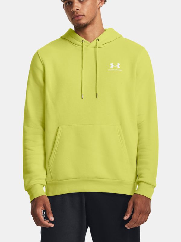 Under Armour Under Armour UA Essential Fleece Hoodie Pulover Rumena