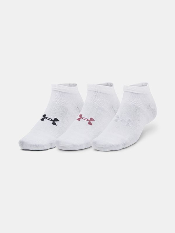 Under Armour Under Armour UA Essential Low Cut Nogavice 3 para Bela