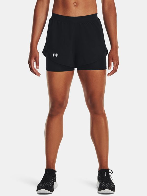 Under Armour Under Armour UA Fly By Elite 2-in-1 Short-BLK Kratke hlače Črna