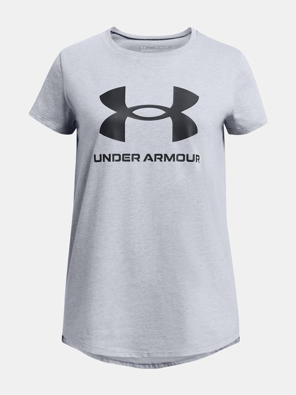 Under Armour Under Armour UA G Sportstyle Logo SS Majica otroška Siva