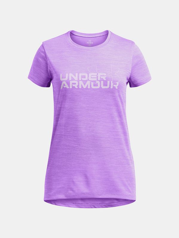 Under Armour Under Armour UA G Tech Twist Wdmk Logo SS Majica otroška Vijolična