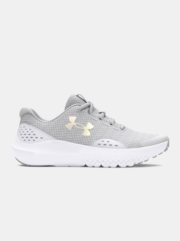 Under Armour Under Armour UA GGS Surge 4 Otroški gležnarji Siva