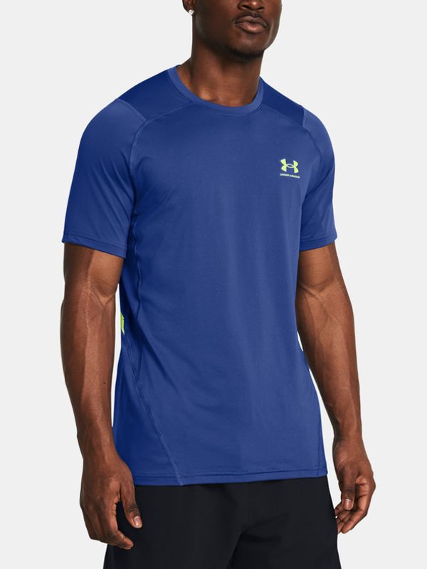 Under Armour Under Armour UA HG Armour Ftd Graphic SS Majica Modra