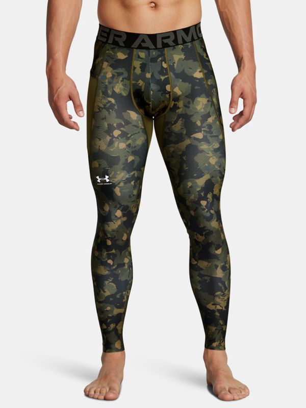 Under Armour Under Armour UA HG Armour Prtd Lgs Pajkice Zelena