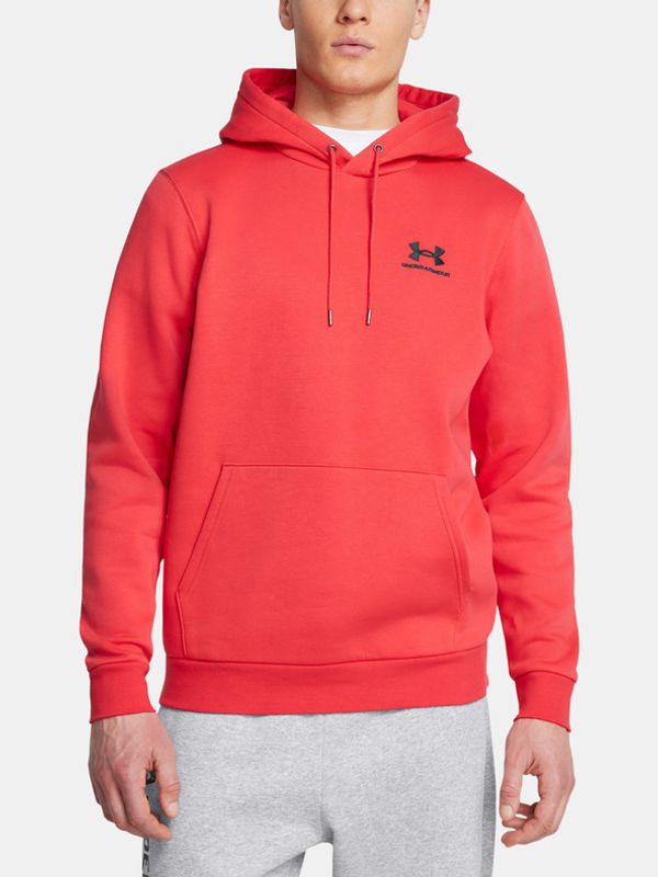 Under Armour Under Armour UA Icon Fleece Hoodie Pulover Rdeča