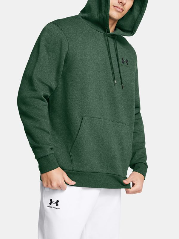 Under Armour Under Armour UA Icon Fleece Hoodie Pulover Zelena