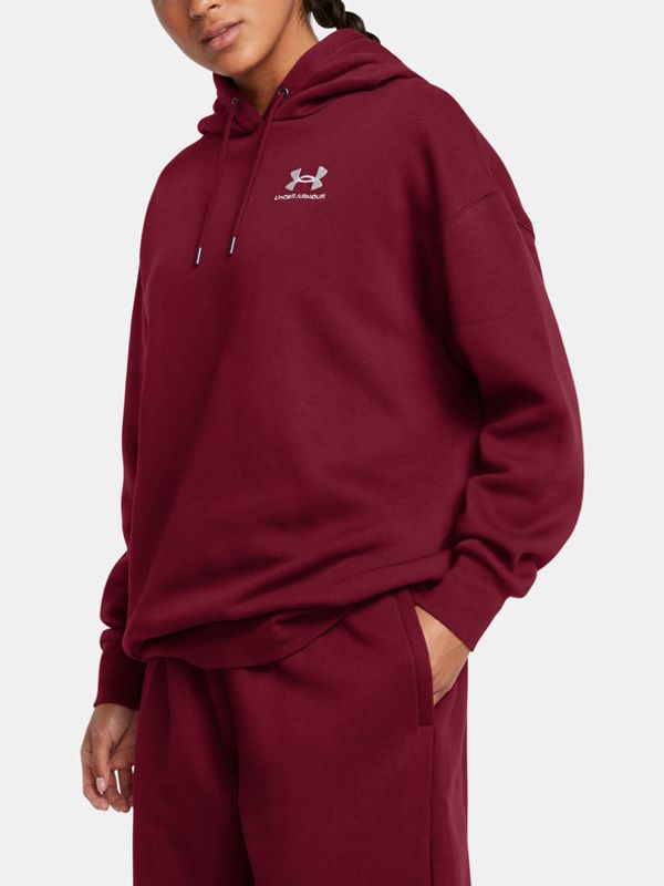 Under Armour Under Armour UA Icon Fleece OS Hoodie Pulover Rdeča