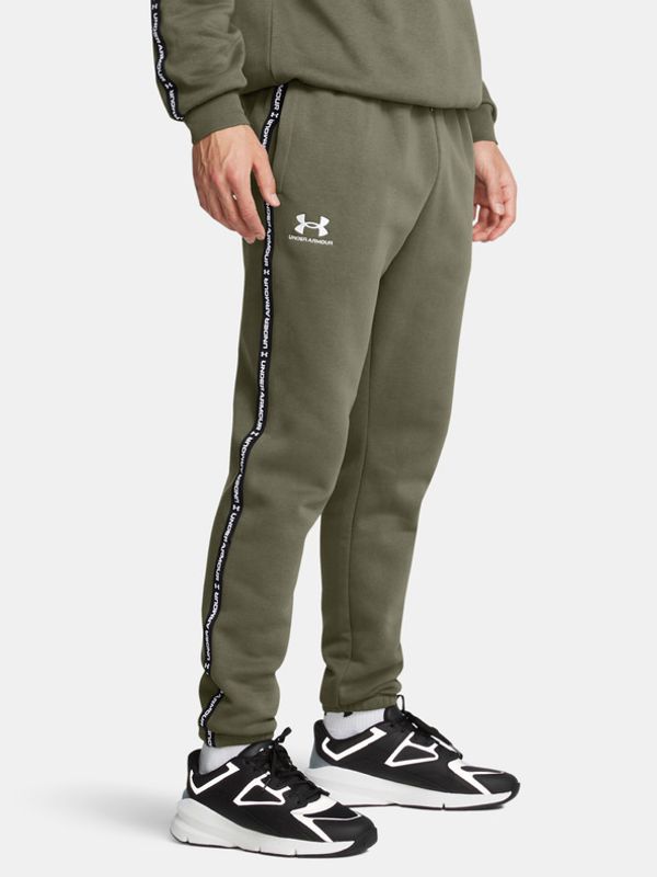 Under Armour Under Armour UA Icon Fleece Taping Spodnji del trenirke Zelena