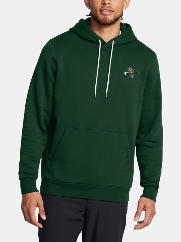 Under Armour Under Armour UA Icon Goin' Undr Hoodie Pulover Zelena