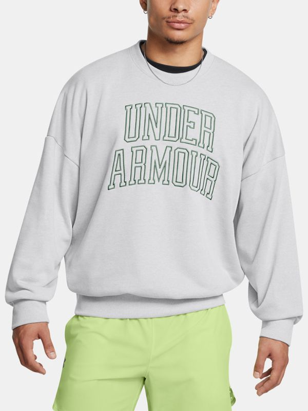 Under Armour Under Armour UA Icon HWT Terry OS Crew Pulover Siva