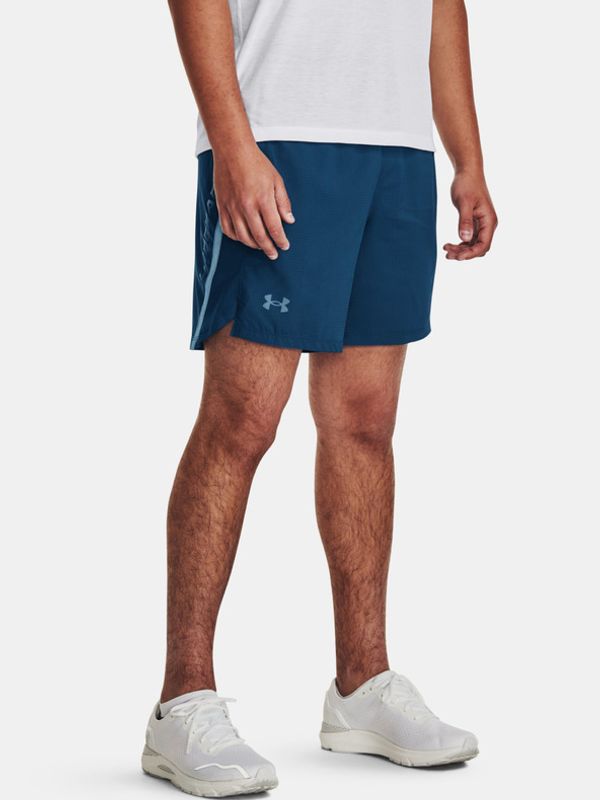 Under Armour Under Armour UA Launch 7'' Graphic Kratke hlače Modra