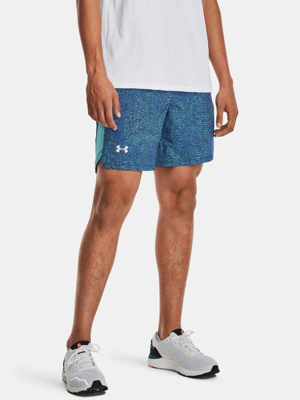 Under Armour Under Armour UA Launch 7'' Printed Kratke hlače Modra