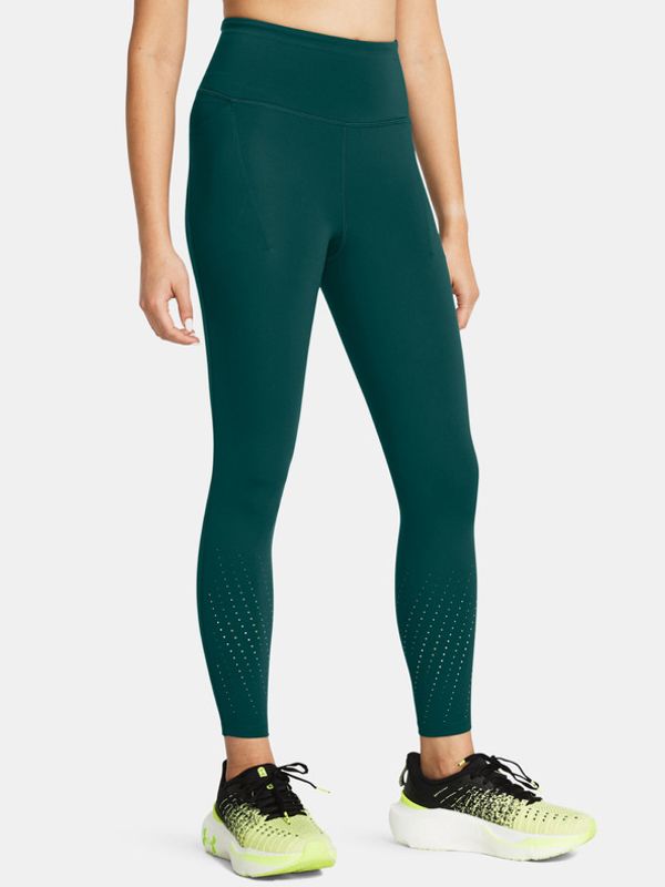 Under Armour Under Armour UA Launch Elite Ankle Tights Pajkice Zelena