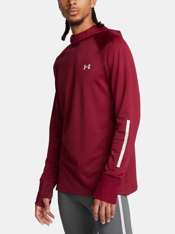Under Armour Under Armour UA Launch Elite CW Hoody Pulover Rdeča
