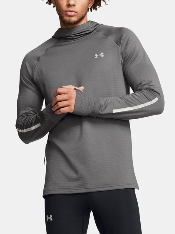 Under Armour Under Armour UA Launch Elite CW Hoody Pulover Siva