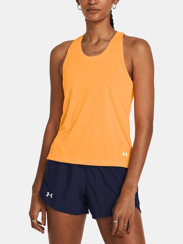 Under Armour Under Armour UA Launch Singlet Majica brez rokavov Oranžna