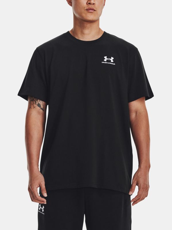 Under Armour Under Armour UA Logo Emb Heavyweight SS Majica Črna