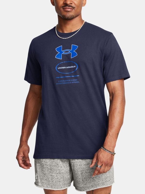 Under Armour Under Armour UA M Branded Gel Stack SS Majica Modra