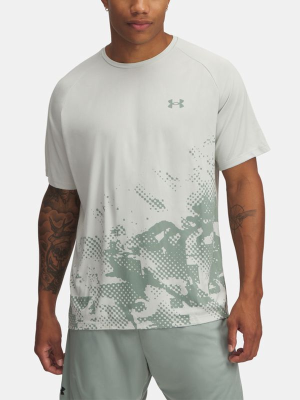Under Armour Under Armour UA M Tech Face SS Majica Zelena