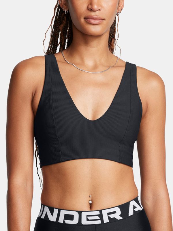 Under Armour Under Armour UA Meridian Rib Bralette Modrček Črna