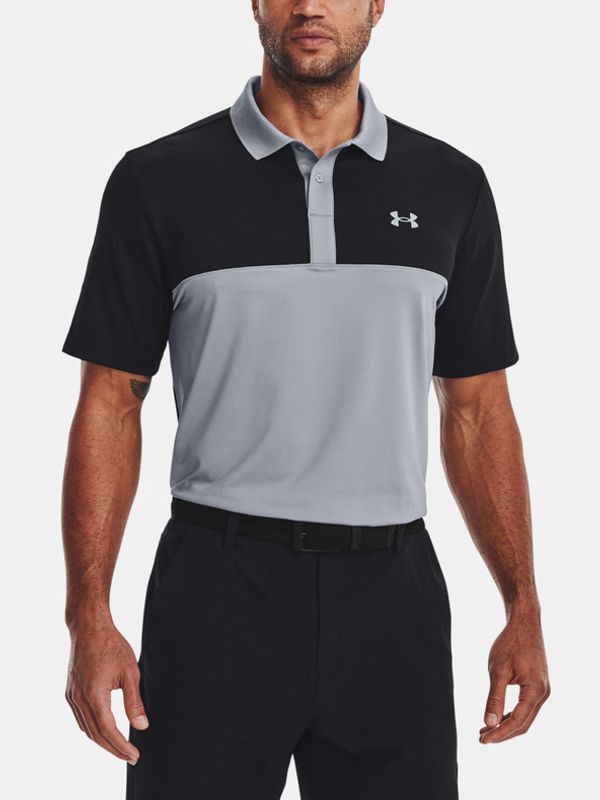 Under Armour Under Armour UA Perf 3.0 Color Block Polo majica Siva