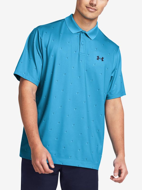 Under Armour Under Armour UA Perf 3.0 Printed Polo majica Modra