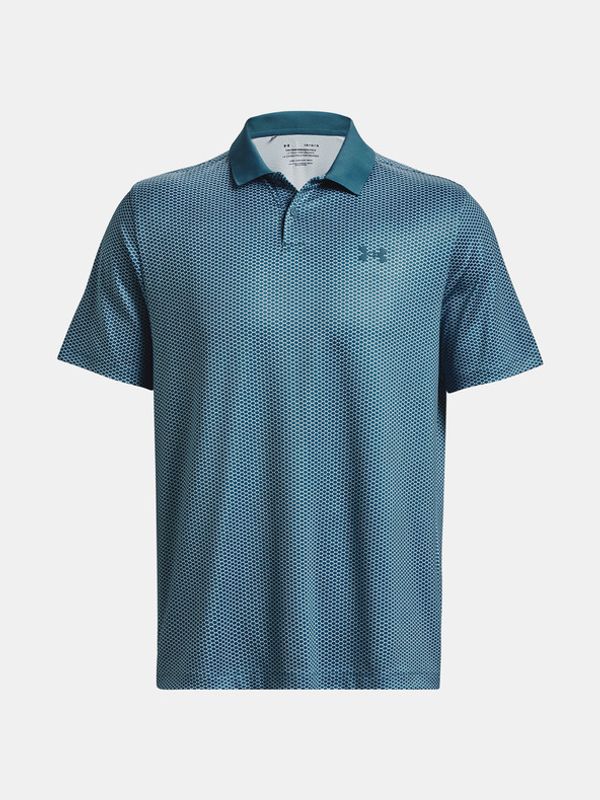 Under Armour Under Armour UA Perf 3.0 Printed Polo Majica Modra